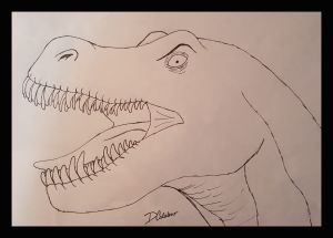 rough draft t-rex